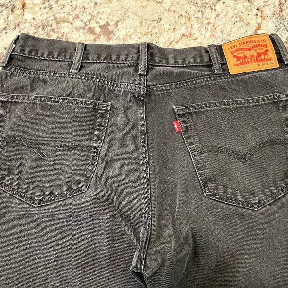 Men’s Levi’s 505 Gray Denim Size 38/32 - Picture 4 of 8